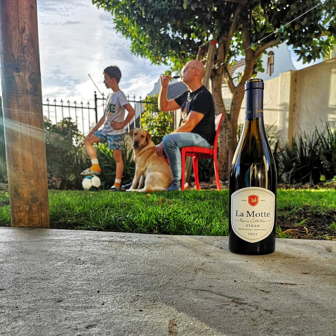 Unlike the rest of the world we celebrate Lady Shiraz in August.

Syrah is complex, versatile, diverse, spicy, sweet &amp; happy to engage, like the locals who drink it.

Whether playing with kids or at a braai with mates, enjoy #NationalShirazDay #winelover #ShirazSA