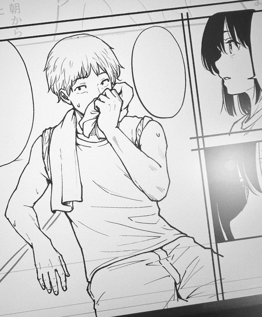 今日も1コマずつです。

2週間で48ページ、描けるのか・・・。
というか表紙をいただいている回なので、間に合わせる以外の選択肢はないのだが。 