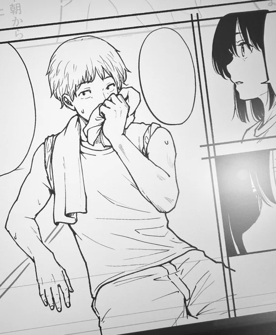 今日も1コマずつです。

2週間で48ページ、描けるのか・・・。
というか表紙をいただいている回なので、間に合わせる以外の選択肢はないのだが。 