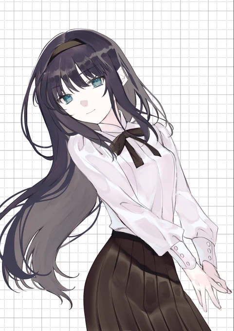 初描き秋葉様〜 #遠野秋葉 #月姫