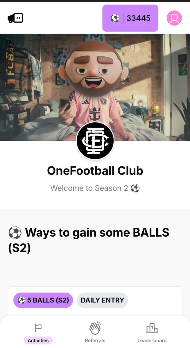 Ali08144185's tweet photo. Big something is coming like 
🪂🪂🪂⚽ $OFC ⚽🪂🪂🪂
👁️👁️👁️ TGE SEASON 👁️👁️👁️
Big partnership 💪
@Nike ,@FCBarcelon
@WalrusProtocol, @animocabrands,...
Supportive community 🥂
SO 
WEN LAMBO?
&amp; 
What's yours? ⚽
@ofc_the_club 
@OneFootball 
@chokmahxbt 
@_viN040
@ysiu https://t.co/OH0ERAoQAw