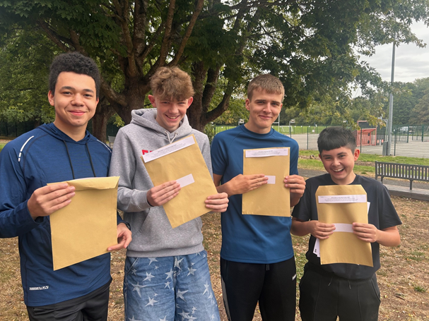 ArrowValeSchool's tweet photo. We are so proud of all our students receiving their GCSE results today. Your hard work, resilience and dedication have paid off – congratulations to you all! https://t.co/j8D38V74Hf