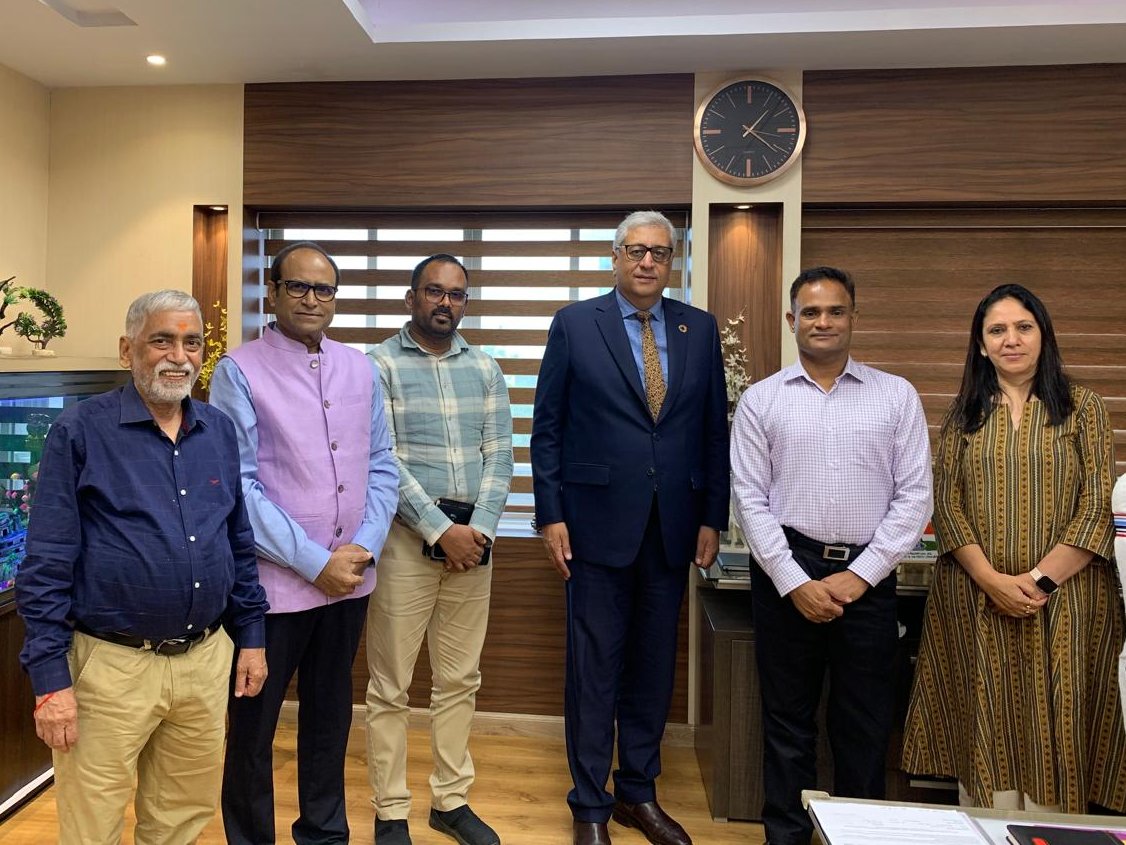 UNOPS India (@unops_india) on Twitter photo Mr. <a href="/sanjaymathur_my/">Sanjay Mathur</a>, Regional Director (Asia-Pacific) & Mr. <a href="/vinodmishra_UN/">Vinod Mishra</a>, Country Manager, joined the project team for a meaningful discussion with Dr. P. Ulagnathan, Secretary P&RD, & Santhosha, G R, MD SBM-G 2.0 regarding ongoing projects & future collaborations. <a href="/UNOPS/">UNOPS</a> Mr. <a href="/sanjaymathur_my/">Sanjay Mathur</a>, Regional Director (Asia-Pacific) & Mr. <a href="/vinodmishra_UN/">Vinod Mishra</a>, Country Manager, joined the project team for a meaningful discussion with Dr. P. Ulagnathan, Secretary P&RD, & Santhosha, G R, MD SBM-G 2.0 regarding ongoing projects & future collaborations. <a href="/UNOPS/">UNOPS</a>