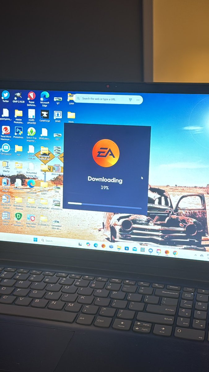 I just want to update my game EA…