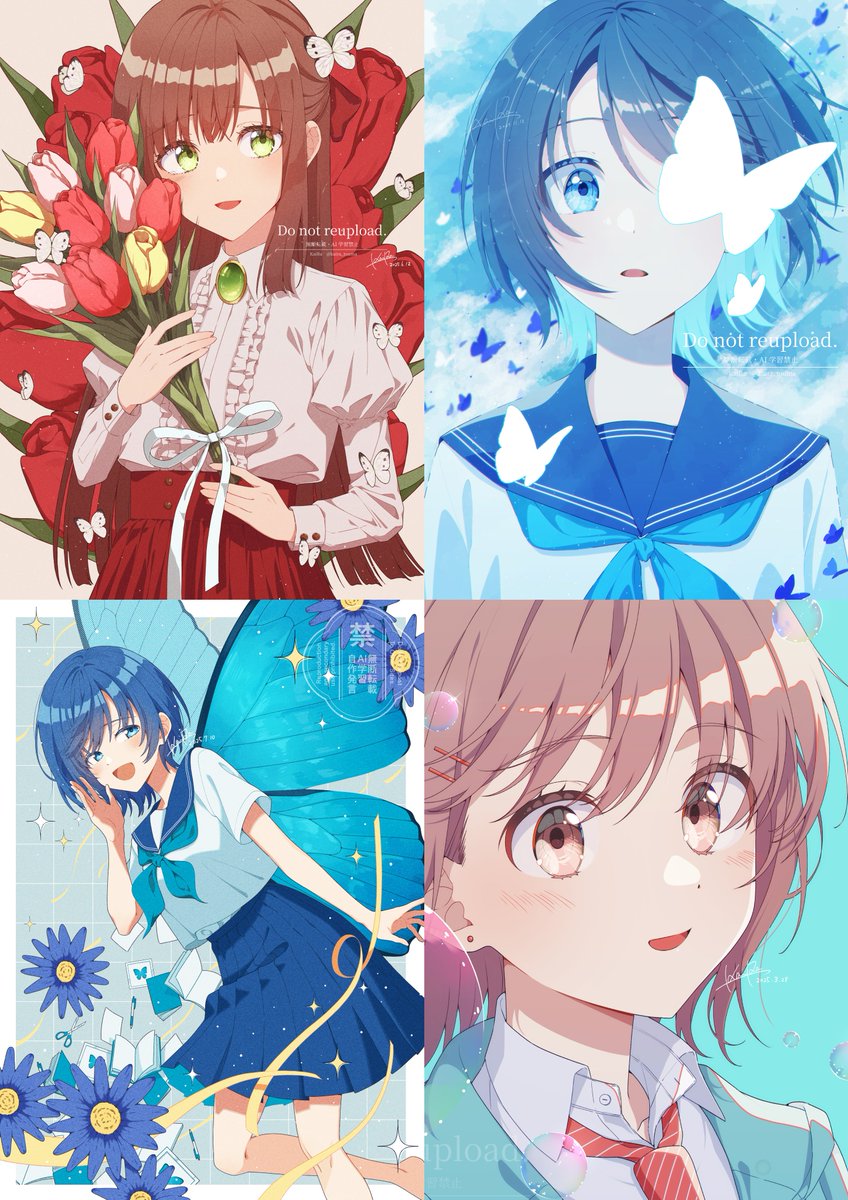 #夏の創作クラスタフォロー祭り
#絵柄が好みって人にフォローされたい 
可憐な女の子の表情を描くのが好きです！✨
よろしくお願いします！