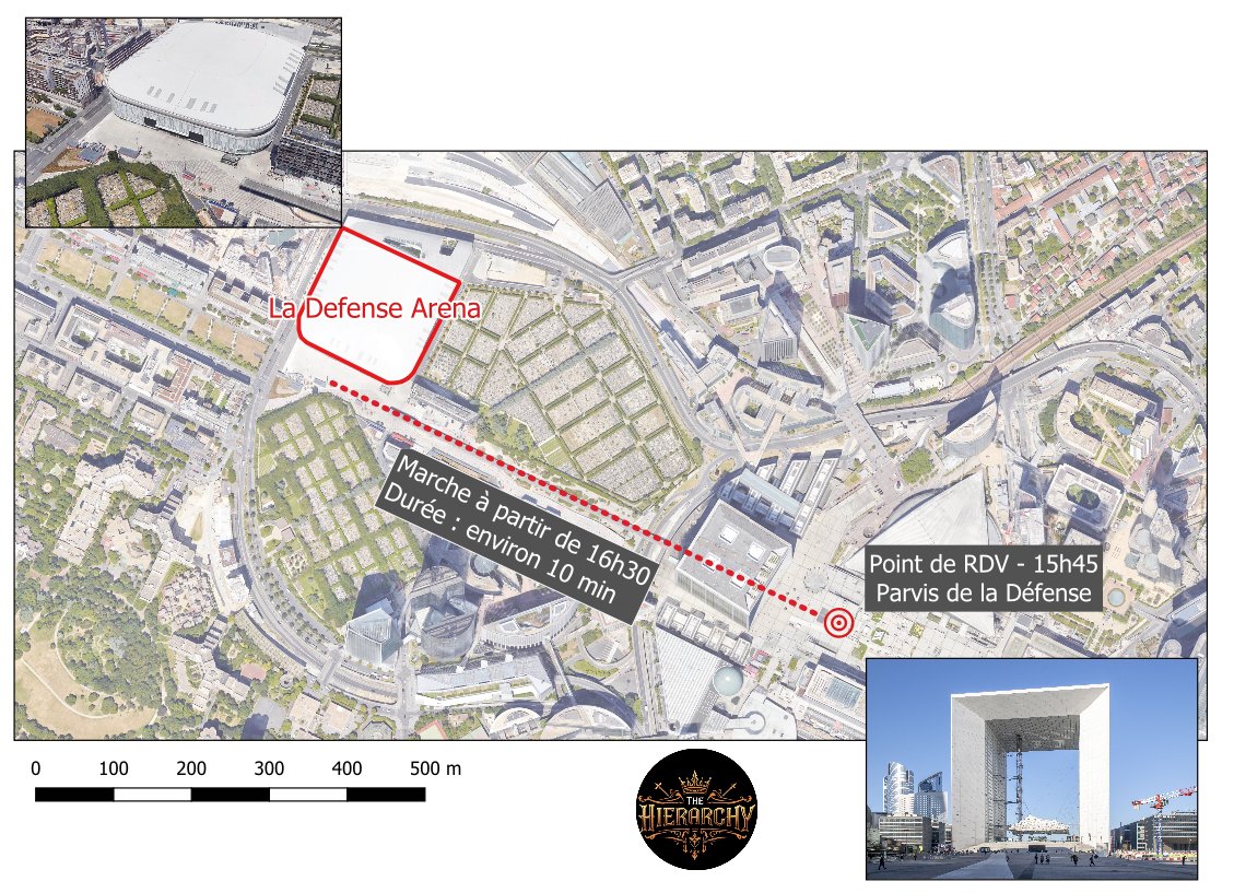 RASSEMBLEMENT #WWEClash

📍 Parvis de La Défense
🕒 Dimanche 31 août - 15h45
➡️ Départ groupé à 16h30 vers l’Arena

💬 Un moment idéal pour se rencontrer et se mettre dans l’ambiance avant le show !

⚠️ Gardons la bonne ambiance : pas de débordements, on reste respectueux !