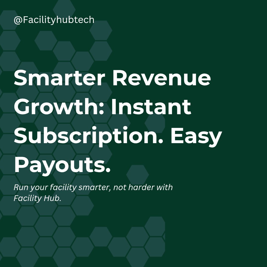 facilityhubtech's tweet photo. No more waiting, no more stress
✅ Instant subscriptions
✅ Next-day payouts
✅ Real-time revenue tracking
That’s smart growth with Facility Hub
Get started, sign up!
https://t.co/Cg4FWrPLrP
#instantpayment #newupdate #facilitymanagement #LaCasaDeLosFamososMx #UdeChile https://t.co/6tS5gY5KfJ