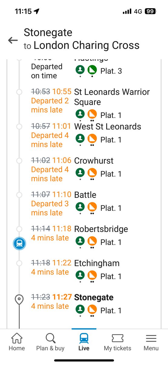 topcatwm's tweet image. ⁦@Se_Railway⁩ ⁦@SteveWhiteRail⁩ Another cracking morning service on the misery line