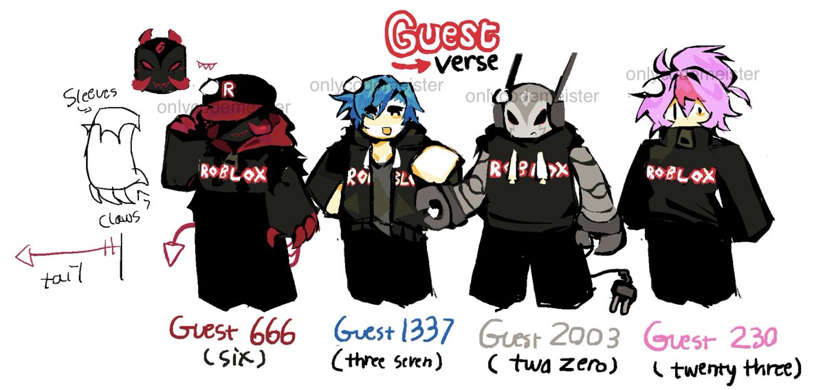 #guestverse updated designs