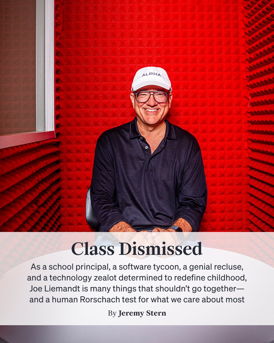 Colossus (@joincolossus) on Twitter photo After 25 years of solitude, the most influential tech billionaire you've never heard of broke his silence to talk to <a href="/JeremySternLA/">Jeremy Stern</a> about what he calls “the single best product I’ve ever built, in four decades, by far.”
Colossus can report for the first time that Trilogy founder After 25 years of solitude, the most influential tech billionaire you've never heard of broke his silence to talk to <a href="/JeremySternLA/">Jeremy Stern</a> about what he calls “the single best product I’ve ever built, in four decades, by far.”
Colossus can report for the first time that Trilogy founder