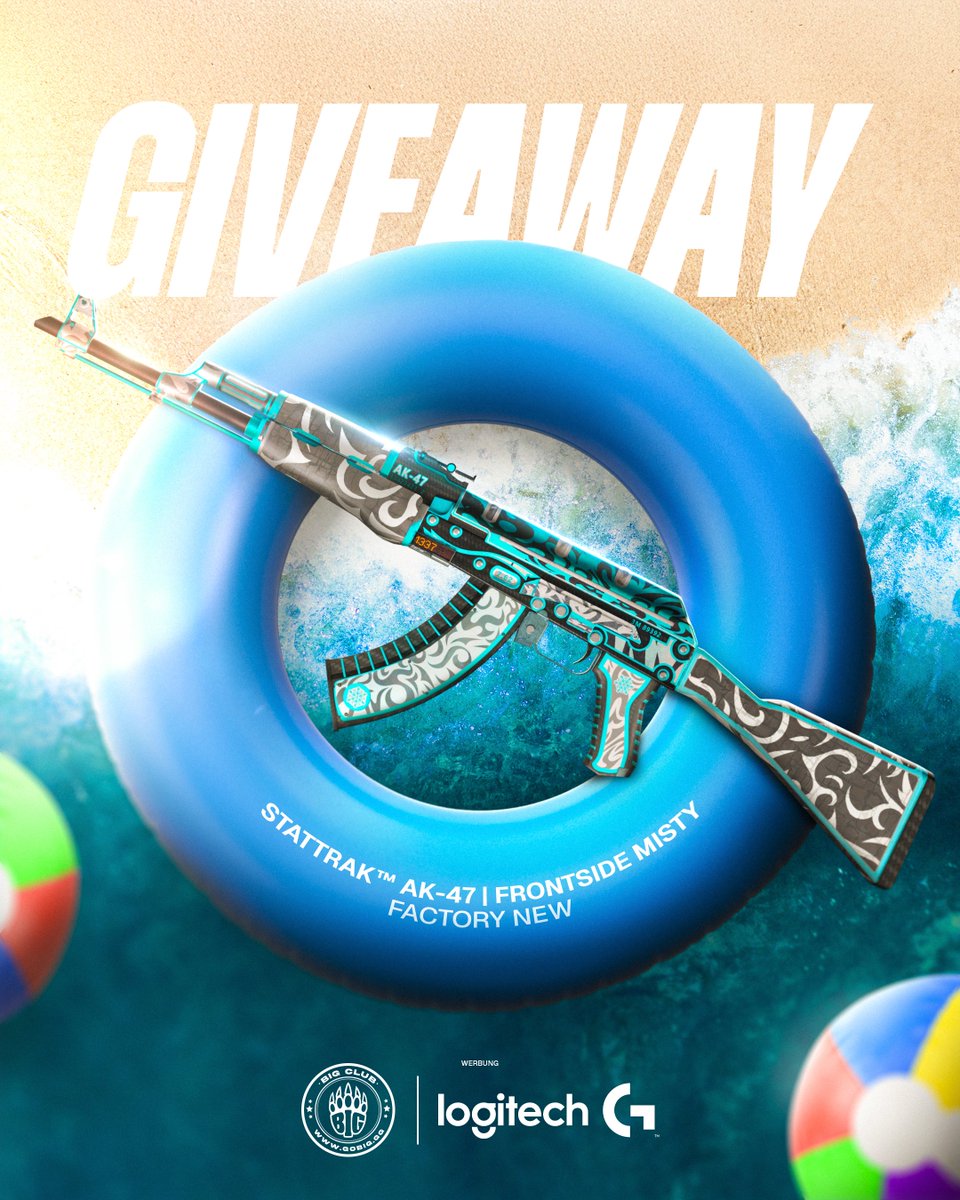BIG CLUB (@bigclub) on Twitter photo ☀️ Sommer-Giveaway ☀️
Mit <a href="/LogitechGDE/">Logitech G DE 🇩🇪 🇦🇹 🇨🇭</a> verlosen wir eine ST AK-47 | Frontside Misty FN (220 €)! 🎉
👉 Teilnahme:
🔁 Retweet
👥 Freund markieren
👤 Folge <a href="/BIGClub/">BIG CLUB</a> & <a href="/LogitechGDE/">Logitech G DE 🇩🇪 🇦🇹 🇨🇭</a>
📅 Ende: 03.09.
🔥 Checkt Logitech’s Highlights bit.ly/logibig
Viel Glück & GG 🍀 ☀️ Sommer-Giveaway ☀️
Mit <a href="/LogitechGDE/">Logitech G DE 🇩🇪 🇦🇹 🇨🇭</a> verlosen wir eine ST AK-47 | Frontside Misty FN (220 €)! 🎉
👉 Teilnahme:
🔁 Retweet
👥 Freund markieren
👤 Folge <a href="/BIGClub/">BIG CLUB</a> & <a href="/LogitechGDE/">Logitech G DE 🇩🇪 🇦🇹 🇨🇭</a>
📅 Ende: 03.09.
🔥 Checkt Logitech’s Highlights bit.ly/logibig
Viel Glück & GG 🍀