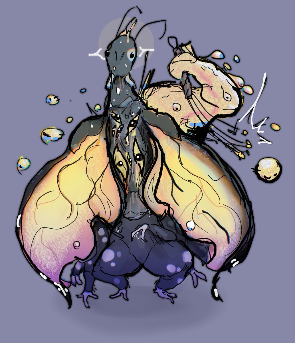 I CAME FROM BEYOND... OR RATHER, TO ME, YOU'RE THE ONE THAT DWELLS IN THE BEYOND I SOUGHT. BUT MY MIND, MY EYES. THEY CAN'T ENDURE YOUR SIGHT!  I WAVER, I DISSOLVE, I SURGE AND RECEDE.  I MUST DESCEND, TOWARDS YOU. I MUST ASCEND. TOWARDS YOU. MY BEAUTIFUL, WONDERFUL ENIGMA!