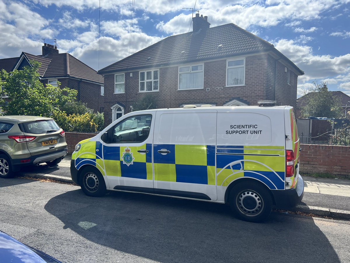 Another man said two shots were fired at a house before a black car was seen speeding away from the scene before police arrived on the residential road.