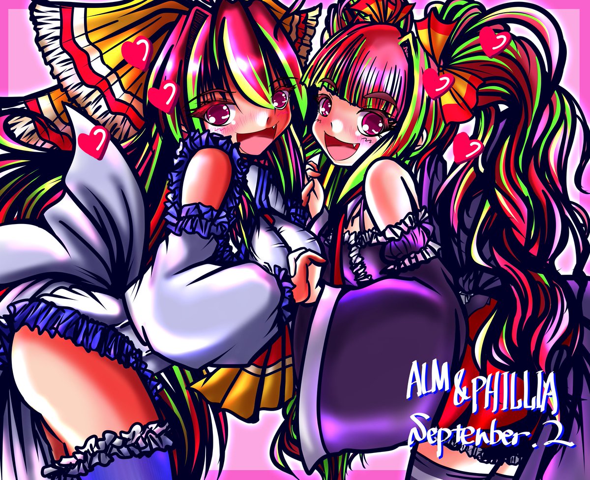 #うちの創作キャラ見ていけよ
減るもんでも無いから見てってや('、3_ヽ)_ 