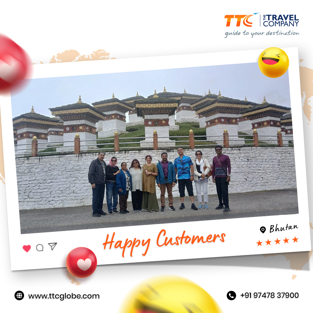 TTCKochi's tweet photo. 🌸✨ Happiness at 10,000 ft! Our guests soaking in the magic of Dochula Pass with 108 chortens and endless smiles.

📱+91 97478 37900, +91 98463 19372
🌐https://t.co/XZH02LOZGr

#TTCTheTravelCompany #visa #internationaltourpackages #domestictourpackages #HappyCustomers #bhutan https://t.co/78Vprti5yw
