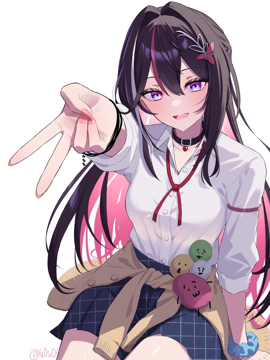 AZKi 「ギャルきち #AZKiART」|ゆうのイラスト