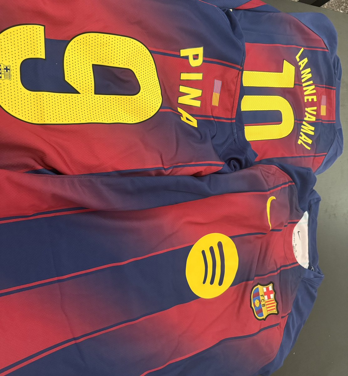 Muchas gracias por las preciosas camisetas como siempre <a href="/BoutiqueSports_/">Mundo Sports ⚽👕</a>  ¡Me encantan!
