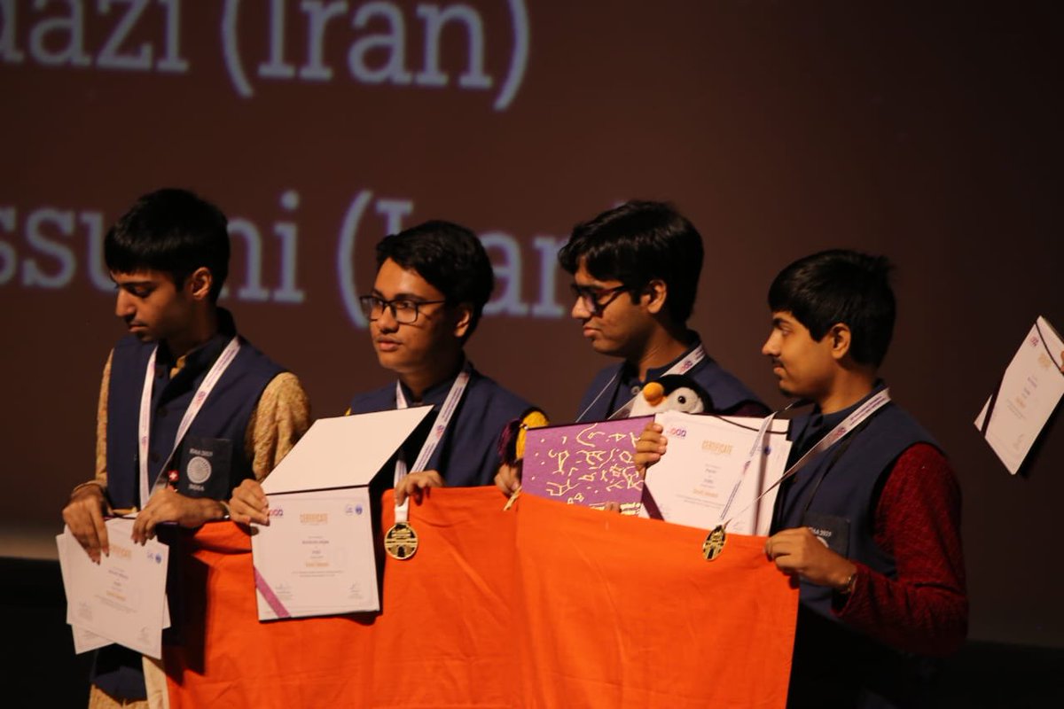 IISER Mohali (@iisermohali) on Twitter photo Congratulations Team India and mentors for securing 4 Golds 🥇🥇🥇🥇 and 1 Silver 🥈in 18th International International Olympiad on Astronomy and Astrophysics.
Proud that we hosted their training camp and provided mentorship.
<a href="/ioaa_2025/">IOAA 2025 🇮🇳</a> <a href="/hkjassal/">Harvinder Kaur Jassal</a> <a href="/jsbagla/">Jasjeet Singh Bagla</a> <a href="/EduMinOfIndia/">Ministry of Education</a> Congratulations Team India and mentors for securing 4 Golds 🥇🥇🥇🥇 and 1 Silver 🥈in 18th International International Olympiad on Astronomy and Astrophysics.
Proud that we hosted their training camp and provided mentorship.
<a href="/ioaa_2025/">IOAA 2025 🇮🇳</a> <a href="/hkjassal/">Harvinder Kaur Jassal</a> <a href="/jsbagla/">Jasjeet Singh Bagla</a> <a href="/EduMinOfIndia/">Ministry of Education</a>