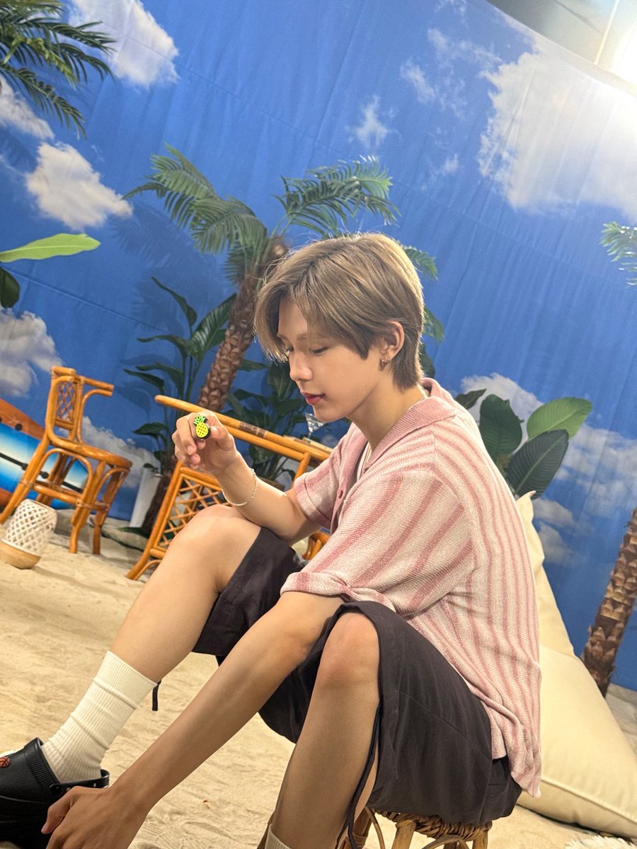 🐻×🍍 #RIIZE #ライズ #Crocs #クロックス #SHOTARO #ショウタロウ