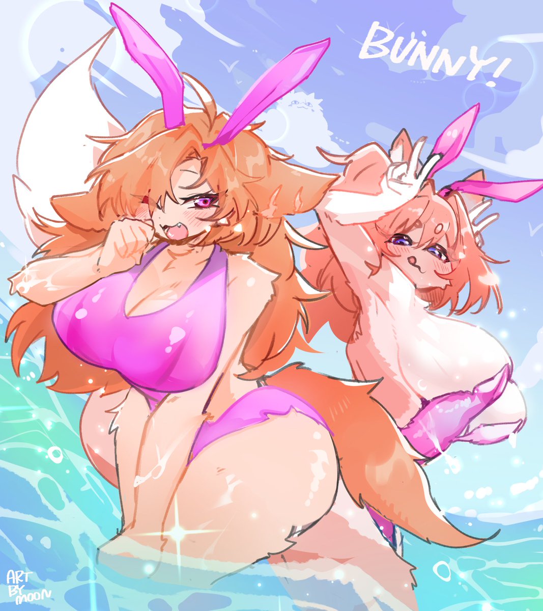 comifur's tweet photo. Today is Bunny day!!  🩷 https://t.co/z5wOB2oFEM