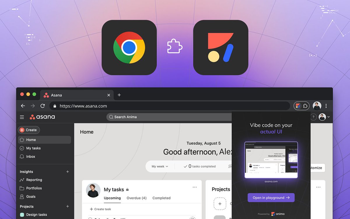 Clone internal or private pages straight into clean React/HTML with Web to code extension
It lets you capture private sites, intranet pages, or even content behind logins, and instantly transform them into clean, semantic React or HTML code.
#VibeCoding #anima