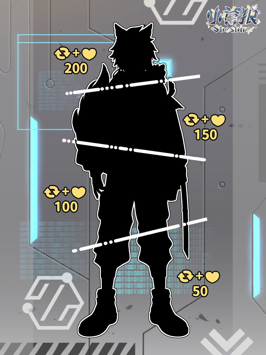 ✨【立繪解鎖任務】✨
呀喝~！大家好！我是小資狼🐺🏳️‍🌈
終於輪到我來和大家玩【立繪解鎖任務】啦😜
只要幫我點下❤️愛心+🔁轉發
就能一起推進進度條，幫我解鎖立繪喔🔒
快來陪我一起完成任務吧！🫶

#立繪解鎖 #擴散希望 #拡散希望 #Vtuber準備中 #新人Vtuber #台灣Vtuber #台V