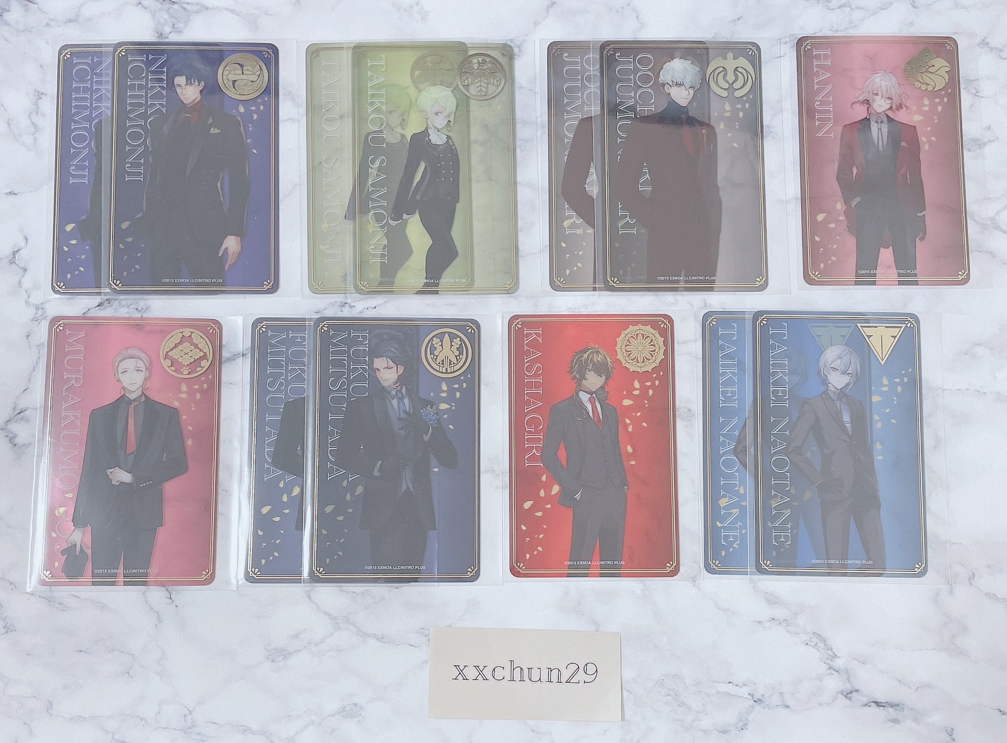 刀剣乱舞 とうらぶ 毛利藤四郎 クリアカード ポストカード セット 大本丸博 𝑐ℎ𝑢𝑛 on X: 