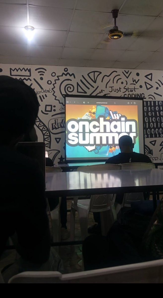 Tech_Emmie's tweet image. Live at the Base On-Chain Summer Workshop, Uyo.
A space where people come to learn, build and bring real change to Blockchain🔥