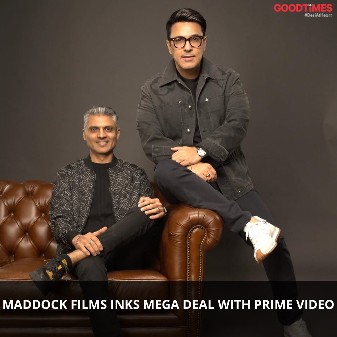 ndtvgoodtimes's tweet photo. 8 films from #MaddockFilms including #Thama, #ParamSundari, #Shiddat2 & #Badlapur2 will stream exclusively on #PrimeVideo after theatrical release🍿
@PrimeVideoIN @MaddockFilms #maddockfilms #thama #paramsundari #PrimeVideoIN https://t.co/FgcpD72XgQ
