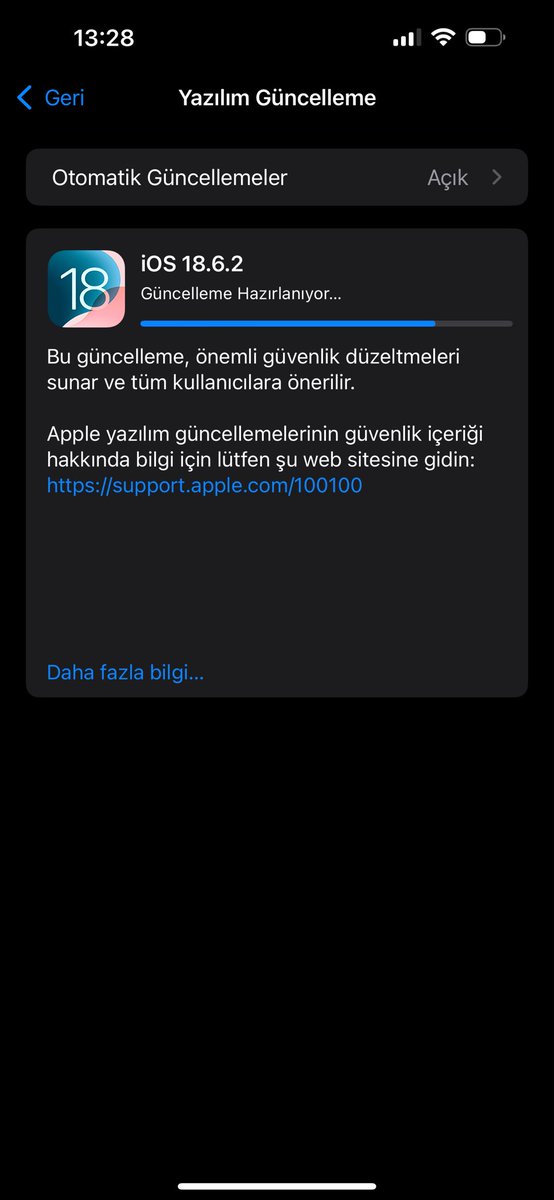 CyberUninvitedX's tweet image. #IOS #ios26beta3 Güvenlik Güncellemesi