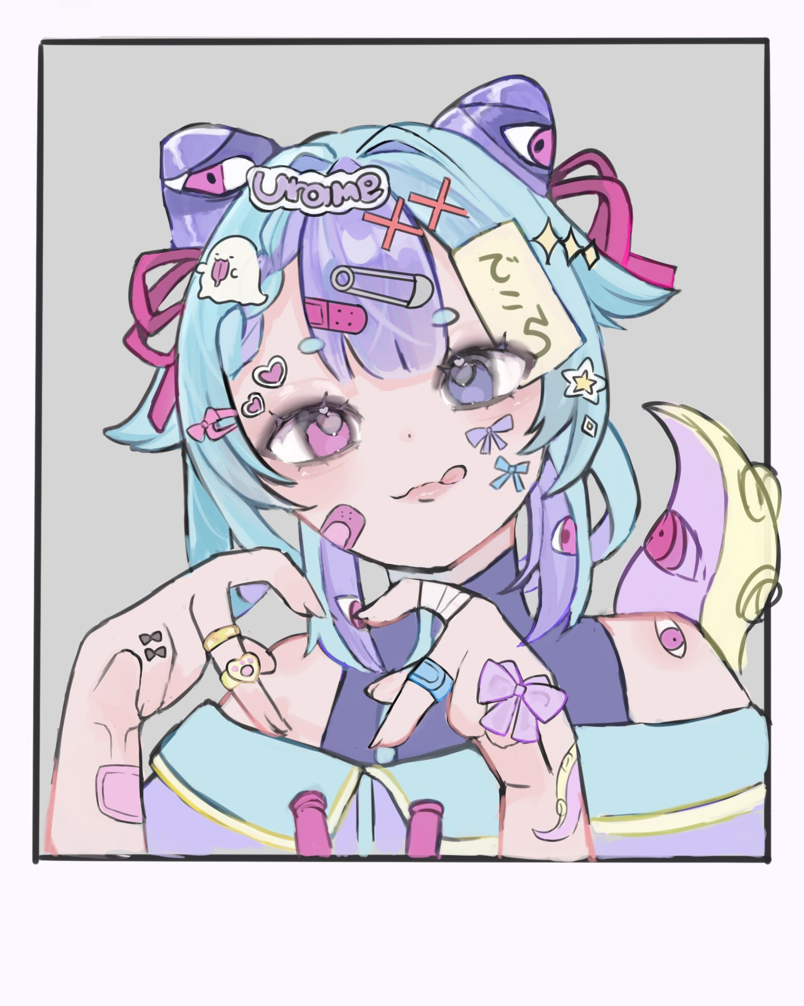 【26日迄お取置き】無味様リクエスト/手描きイラスト/イラストオーダー skeb絵 skebご依頼絵です (依頼主さんのキャラです) #イラスト