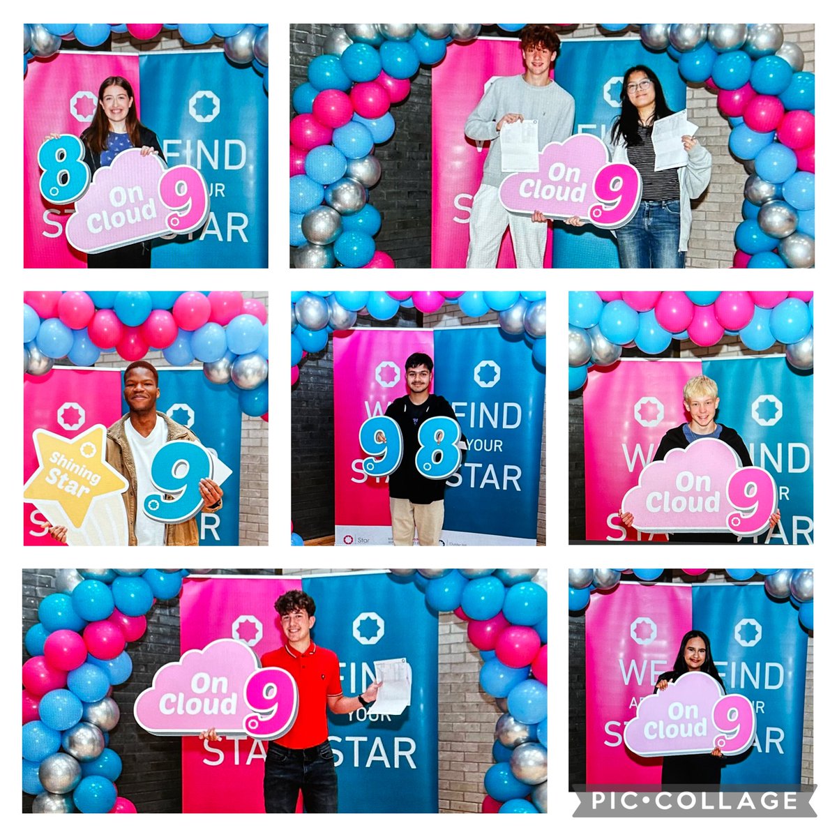 Lots of celebrations today as our students achieve exceptional results, with grade 9s, 8s and 7s across subjects! 🎉 #Ambition #WeAreStar