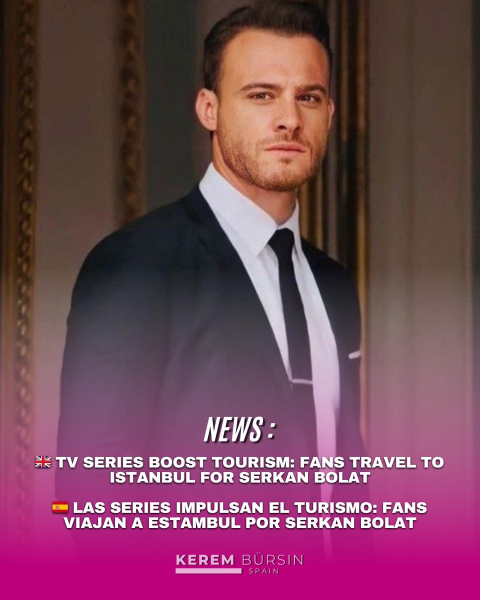 🇪🇸 El canal de televisión de Moscú, Moscow24, destacó en un artículo sobre el turismo: “Las series también afectan al turismo. Mucha gente viaja a Estambul solo para sentarse en el mismo banco que Serkan Bolat.”

🇬🇧 The Moscow TV channel, Moscow24, reported: “TV series also
