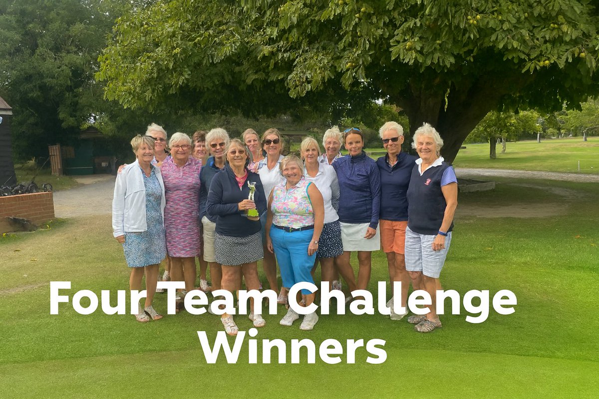 BognorGolfClub's tweet image. 🏆 Four Team Challenge – Saturday 16th August! 🎉 Congrats to the Ladies Team for victory! Thanks to all who participated! 💚 #BognorRegisGolfClub #FourTeamChallenge #GolfCommunity #GolfDayFun #SussexGolf