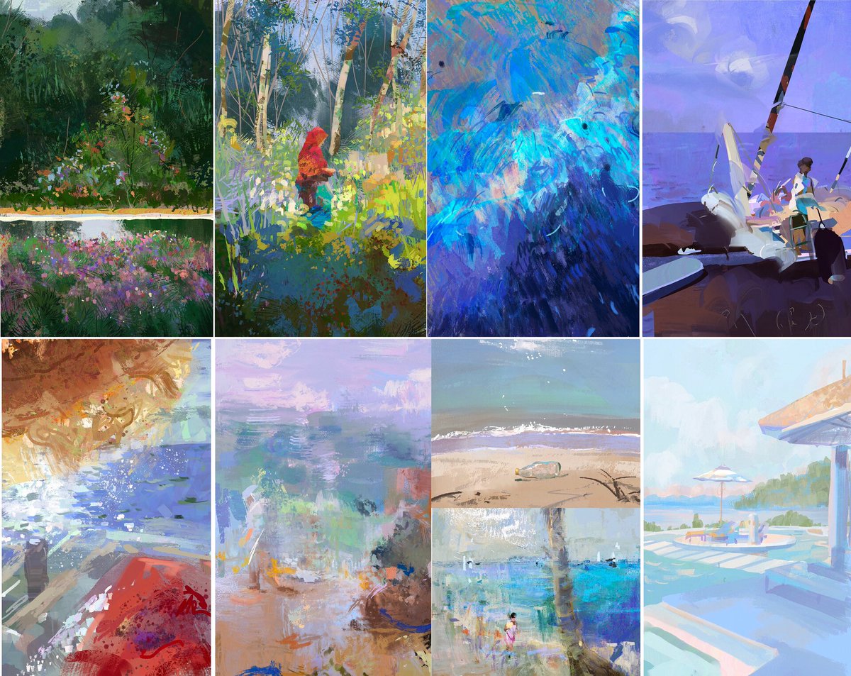 Color sketches                 IPAD Procreate