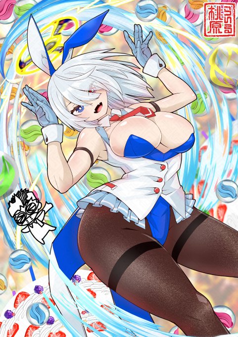 バニー詰め合わせ🍑🐰(再掲～😅)
 #バニーの日 