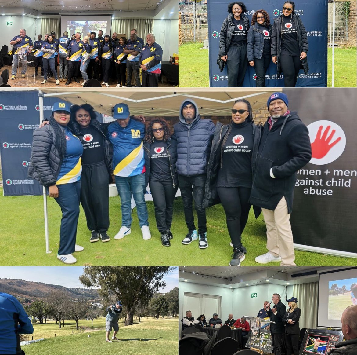 WMACAKidz's tweet photo. MATUS Annual Golf Day ⛳️ hosted at Glenvista Country Club was a fantastic day filled with swings and smiles 🏌️😄 braving the cold weather!
#WMACA would like to express their gratitude to MATUS South Africa and their partners for their commitment to helping us #GolfDay #Golf https://t.co/OJH1WzOynR