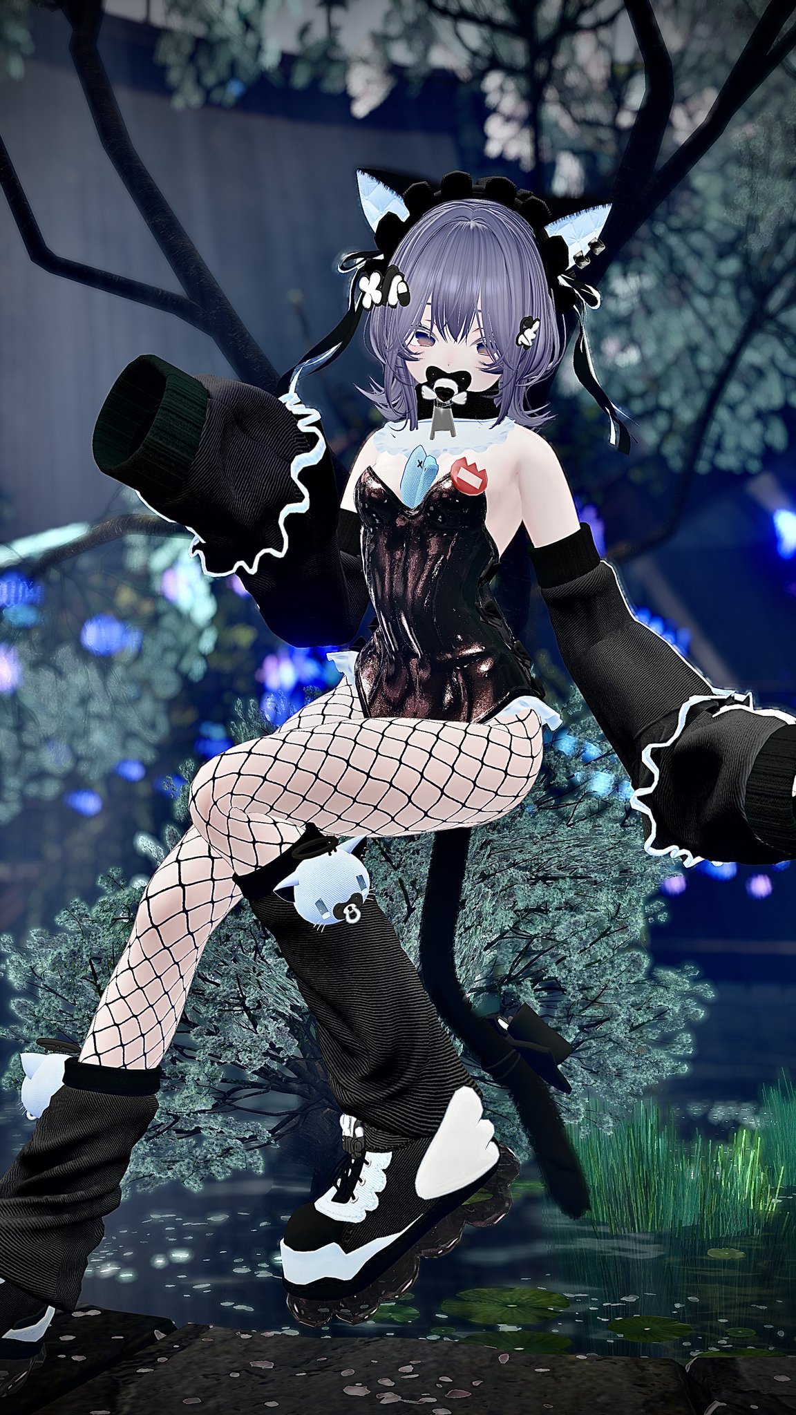 ♡にゃんこ♡ クローバーコア🍀 #clovercore