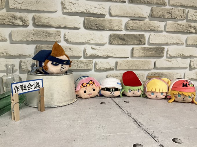 【新商品】 
ムギムギおてだま　(SWORD)
ヘルメッポ/プリンス・グルス/ひばり/孔雀
各935円(税込) 
ドレークやコビーもいます！
ぜひSWORD（そろ）えてみえくださいね✨
好評発売中！
#麦わらストア #ONEPIECE