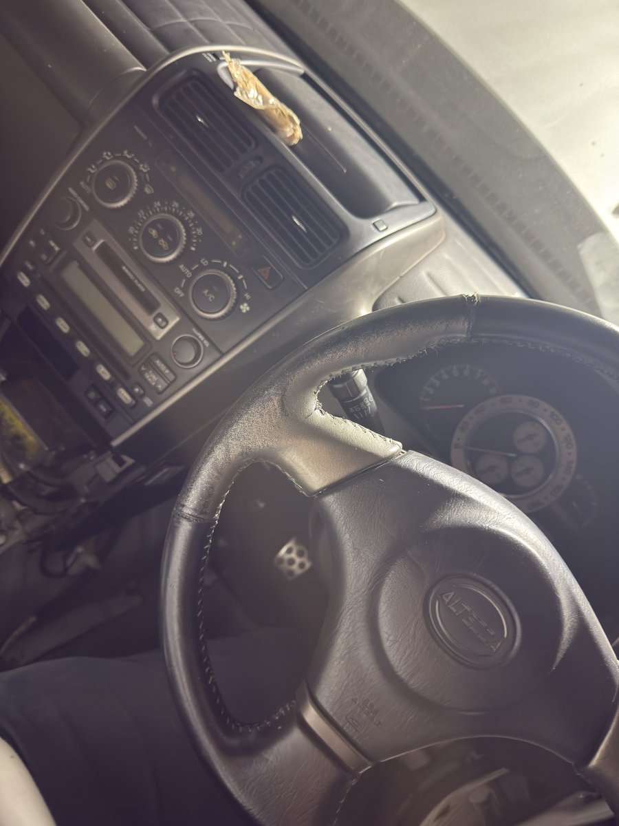 CIT_CAR's tweet image. 今週はアルテッツァの整備！