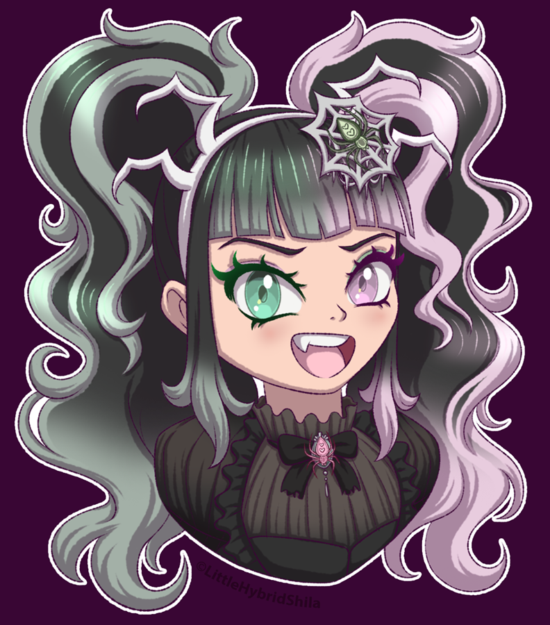 Cinders 💚🩷 Cinders

Art by <a href="/HybridShila/">LittleHybridShila 🦁🐀 Comm me plz, I need money</a>