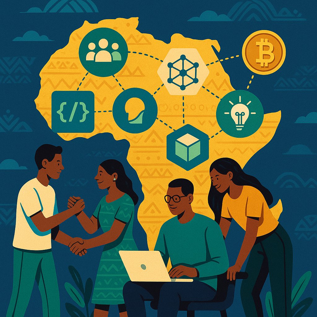 Africa's Web3 future isn't just about code, it's about community.

Reading a recent <a href="/TechCabal/">TechCabal</a>  article about the 18 blockchain ecosystems quietly fueling Africa's Web3 growth, I was struck by how much it reflects our work at <a href="/techblockafrica/">TechBlocksAfrica</a>.

While mainstream investors have