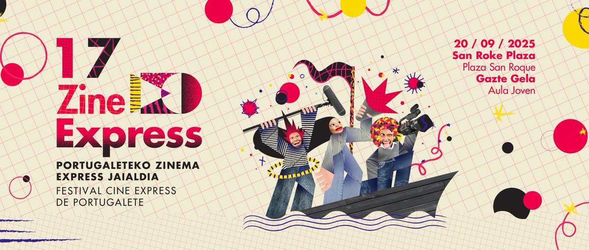 musiclibrarysfx's tweet photo. 🎬 ¡Vuelve el @cine_express #Portugalete! No es un certamen cualquiera: en solo 10 horas, los equipos idean, graban y editan su corto el mismo día 🎥💥 Tras 2 años ausentes, regresamos en esta 17ª edición. ¡Muchas ganas! #CineExpress #cortos #musica #cuadrilla https://t.co/CUTqac4aSc