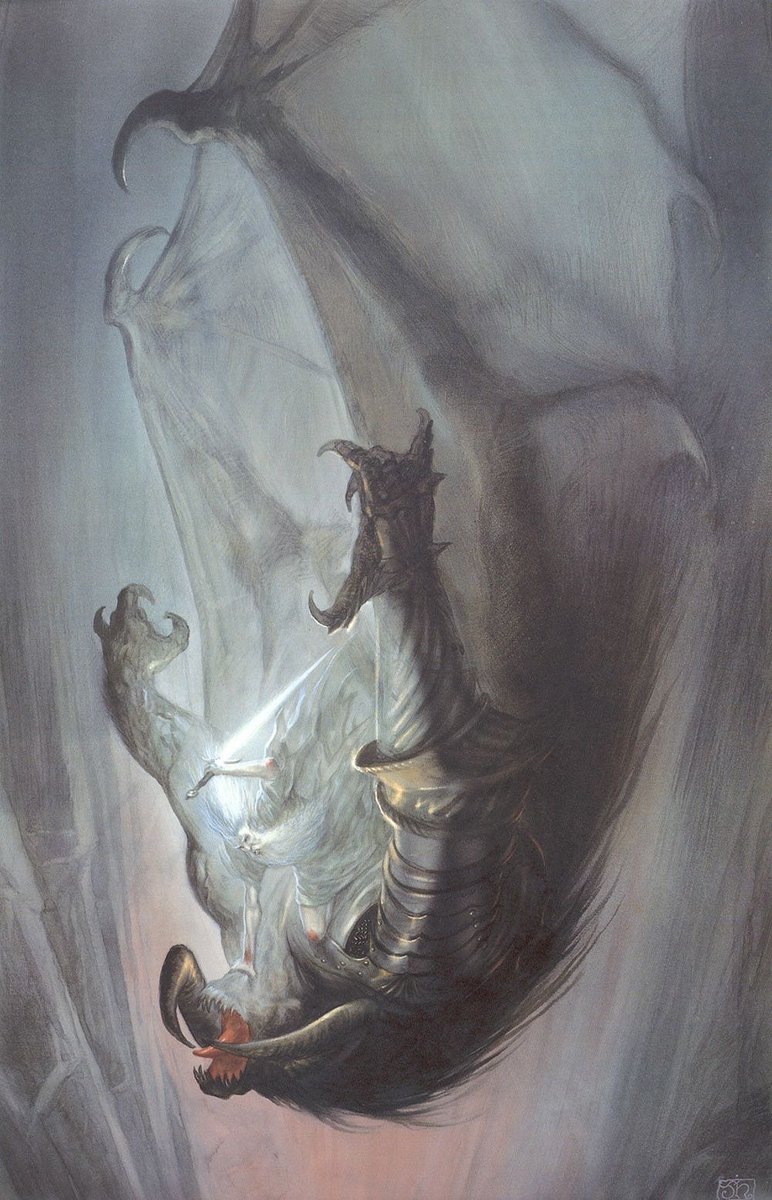 nimgaladh's tweet photo. John Howe, 67th birthday 🙏 https://t.co/iNpfOhSChc