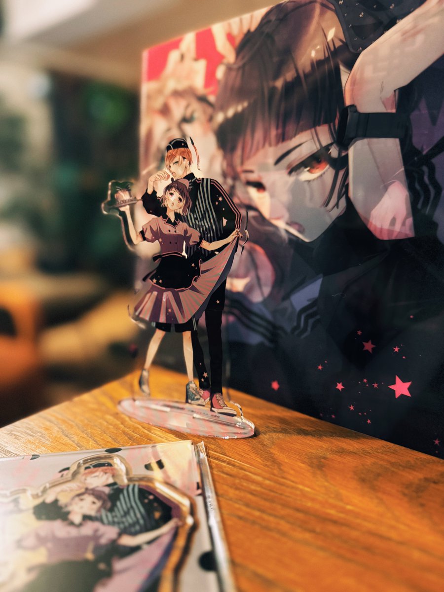 福山リョウコ コラボカフェ 歴代メンズ執事喫茶 特典 コースター ユズ