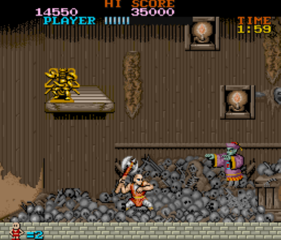 topapate's tweet image. Tiger Road
Enemies, traps and brutal training...
Can Lee Wong truly become the Tiger!?
Play with JT cores on MiSTer FPGA or Analogue Pocket!
#retrogames #arcadegames