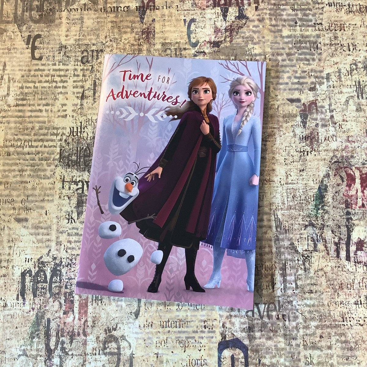 WatsonsVintage's tweet photo. NEW LISTING with FREE DELIVERY- Disney Frozen II - Blank Hallmark Greetings Card - Olaf, Elsa & Anna Design https://t.co/uwwVhTFdd9 #eBay via @eBay_UK #Disney #FrozenII #GreetingsCards https://t.co/CRACsXx30C