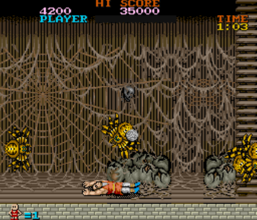 topapate's tweet image. Tiger Road
Enemies, traps and brutal training...
Can Lee Wong truly become the Tiger!?
Play with JT cores on MiSTer FPGA or Analogue Pocket!
#retrogames #arcadegames