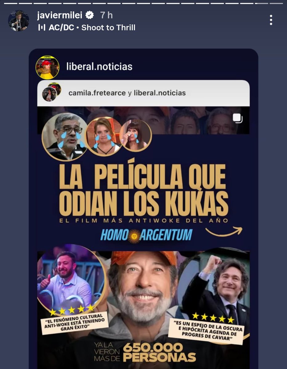 ARGENTINA: la hermana del presidente recibe COIMAS millonarias, hay 100 muertos por fentanilo, sesión tremenda en diputados, escándalo internacional en la cancha de Independiente...

MILEI: