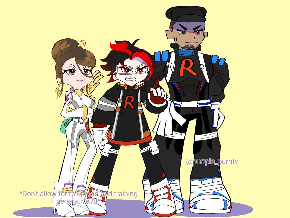 Purrple_Purrity's tweet photo. Team leaders in PASWG art stlye!💞💫
#LeaderSierra #LeaderCliff #LeaderArlo #Blanchpokemongo #Sparkpokemongo #Candelapokemongo #fanart https://t.co/6lqHlP4TA3